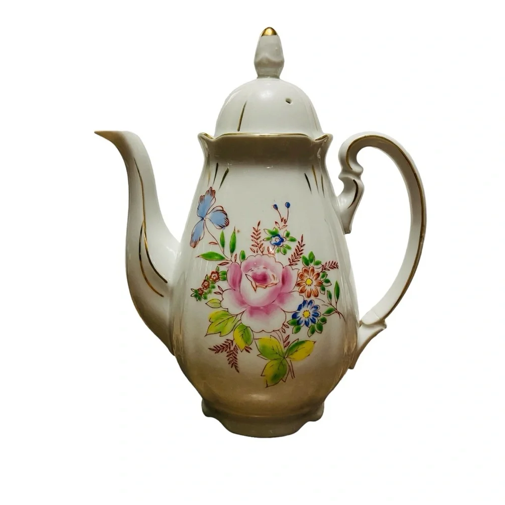 Chugai China Occupied Japan Teapot Tea Set 17 Pieces